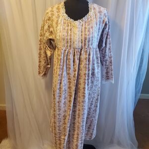 Vintage cotton nightgown